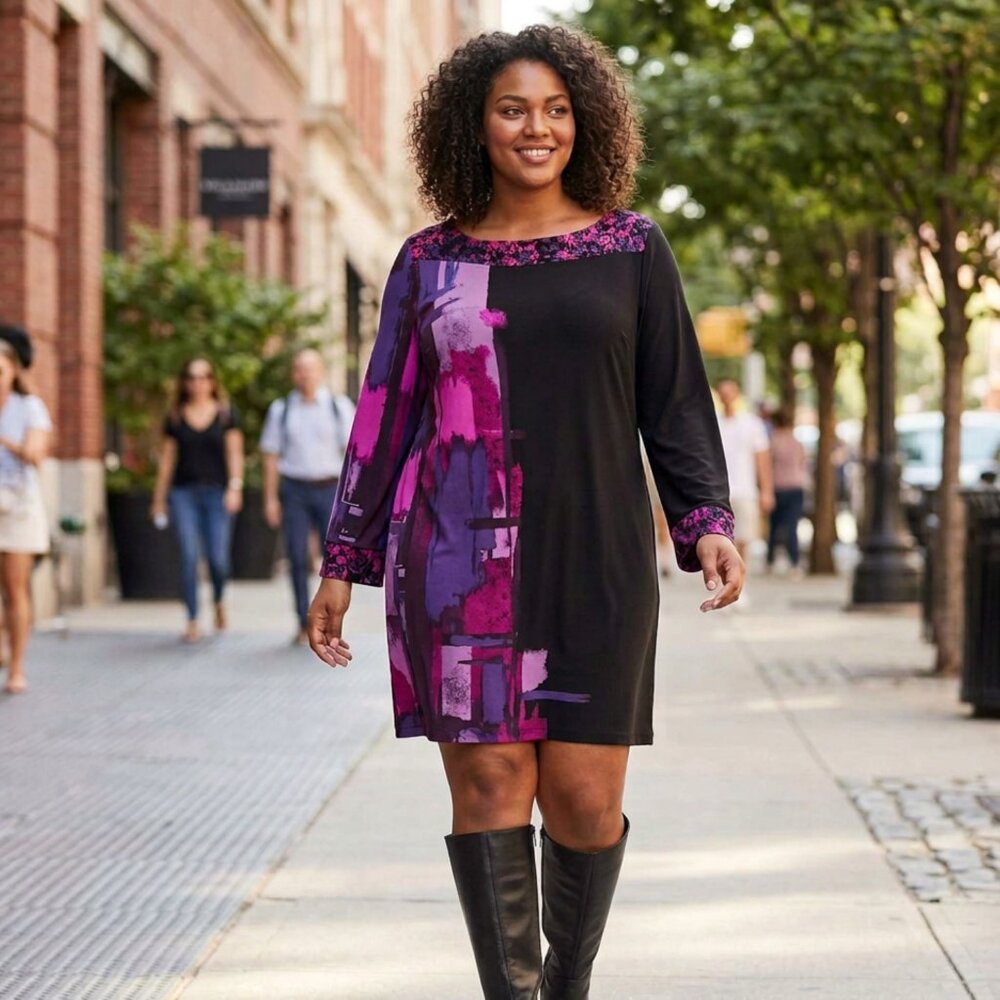 Alfani Artistic Tunic Dress